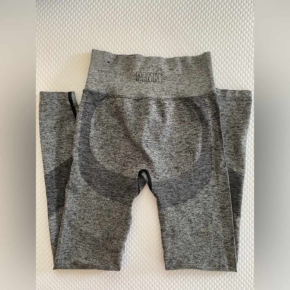 PINK gray leggings